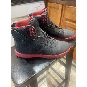 Supra Skytop Lite Black/Red 214 DX08 Muska 001 Men’s Size US 10
